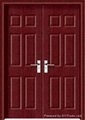 MDF Interior PVC Wooden Doors for rooms 2