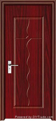 MDF Interior PVC Wooden Doors for rooms 4