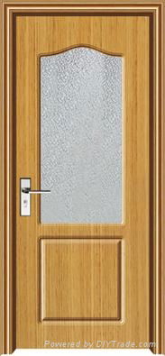 MDF Interior PVC Wooden Doors for rooms 5