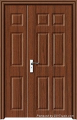 MDF Interior PVC Wooden Doors design for rooms