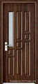 MDF Interior PVC Wooden Doors design for rooms