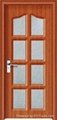 MDF Interior PVC Wooden Doors design for rooms