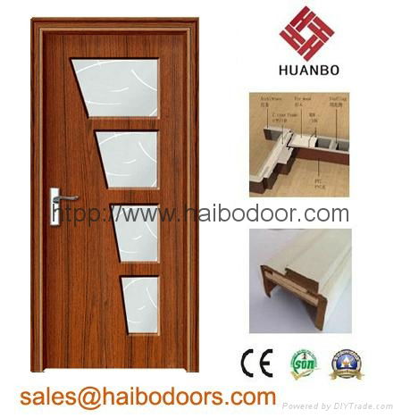 PVC Interior Wooden Doors for rooms  3