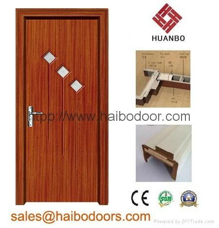 PVC Interior Wooden Doors for rooms  4