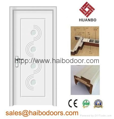 Cheap Interior MDF PVC Doors 3
