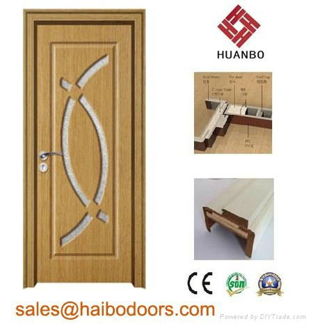 PVC Interior Wooden Doors for rooms  5