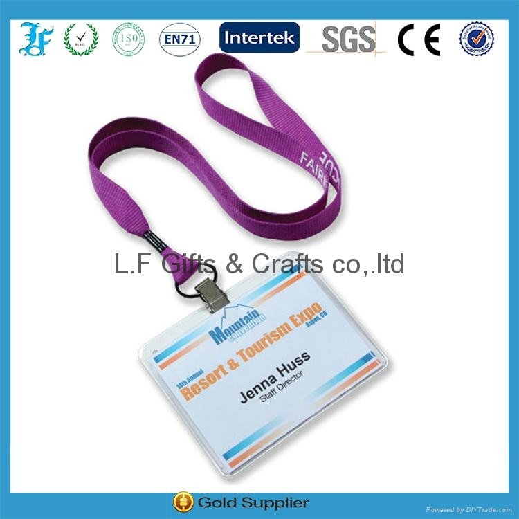 lanyard with badge holder id card holder 2