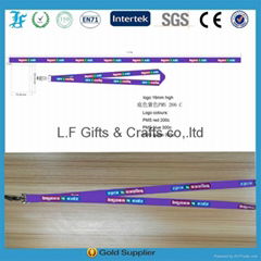 purple lanyard