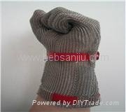 chain mail protective ring mesh glove