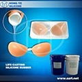 Liquid platinum cure silicone rubber for