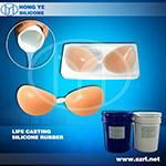 Liquid platinum cure silicone rubber for