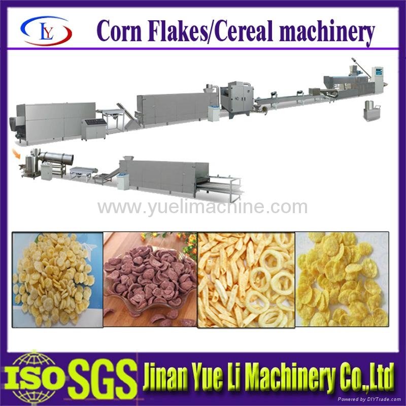 Hot sell Corn flakes machine Breakfast cereal machine 2