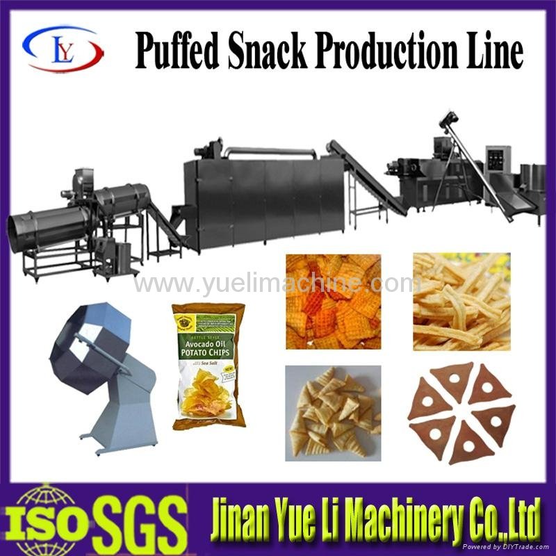Fried Pellet Chips Production Extruder food machine 2