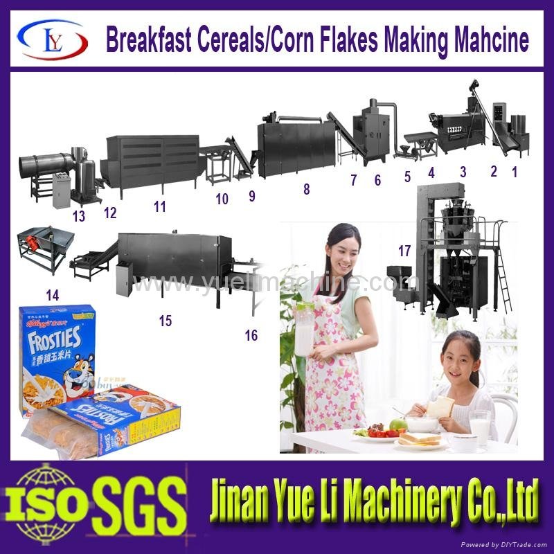2015 Jinan Breakfast cereals Corn flakes  Production Machine 4