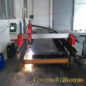 small gantry cnc plasma cutting machine from factory directly