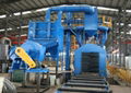 H beam shot blasting machine 5