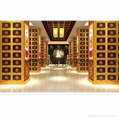 Columbarium-Decorative inlaid panels