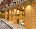 Columbarium with LED lighting