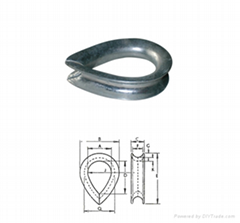 BS464 Wire Rope Thimble
