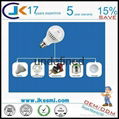 LED light OEM Manufactures 3W 1000 Lumen Led Bulb Plastic Housing 1