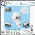 China OEM Manufacturer LED Bulb Accessories 3-9w LED Bulb Housing 2
