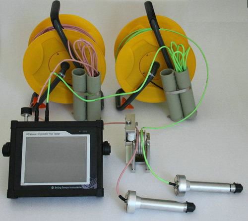 ASTM D6760 Ultrasonic Crosshole Pile Testing system (4channels) 3