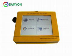 Low strain dynamic pile tester