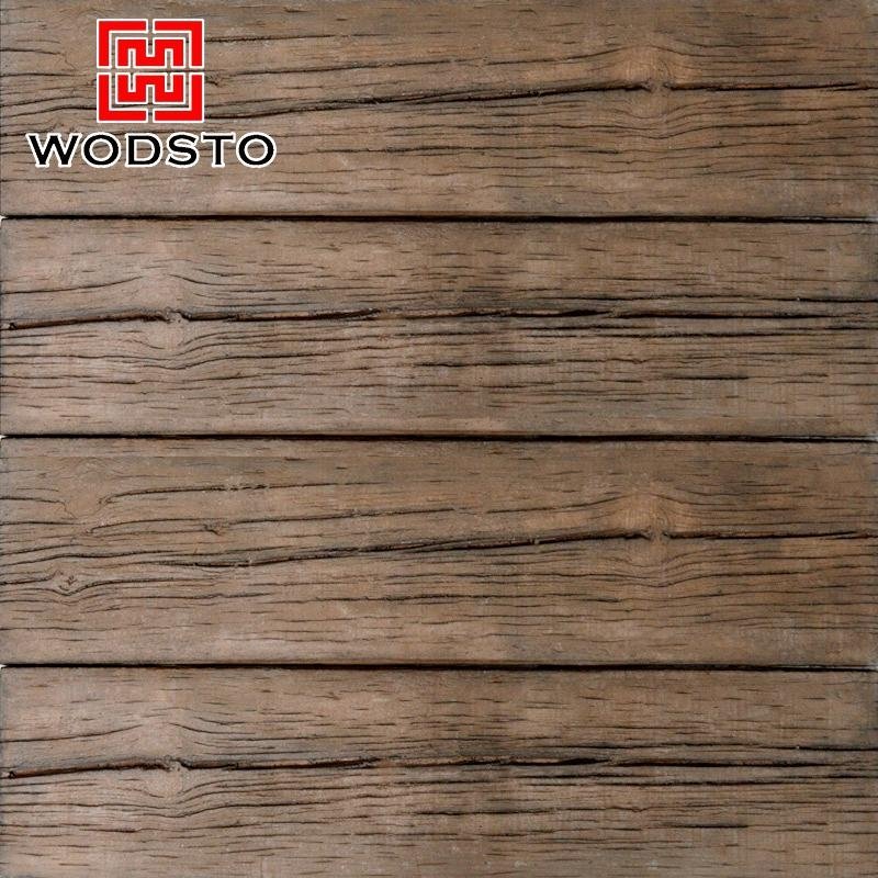 WD 16 cement & ceramsite antiseptic wood grain cement board 2