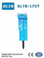 Supply BLTB165 top type hydraulic hammer suitable for 30-45 ton excavator