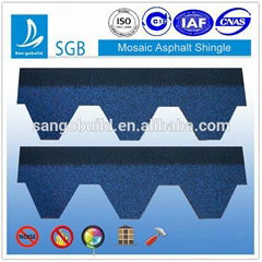 low price mosaic asphalt roofing shingle