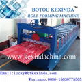 Glazed cold steel roof tile roll forming machine 1