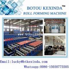 roof panel wall panel forming machine 