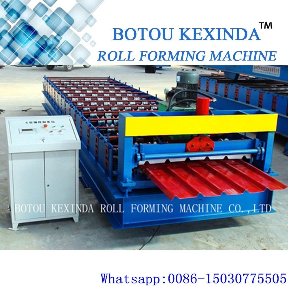 roof panel wall panel forming machine  5