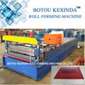 Russian roof tile manufacturing machine roof tile profile roll forming machine