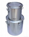 stainless steel cream cans