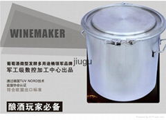 stainless steel milk buckets 