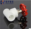 PP-R plastic fitting stop gate valve