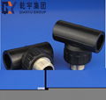 HDPE pipe fitting male Tee