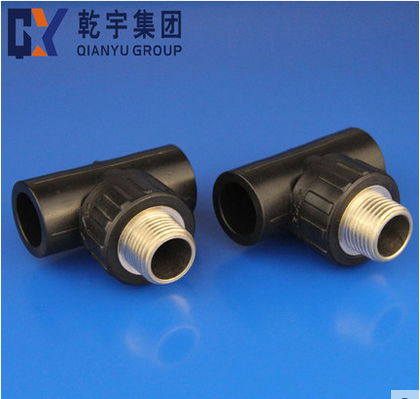 HDPE pipe fitting male Tee 4