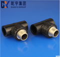 HDPE pipe fitting male Tee 4