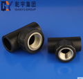 HDPE pipe fitting female Teele Tee