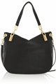 Black geunine leather lady handbag  4