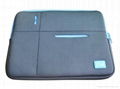 Tablet sleeve  laptop pouch with stand