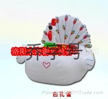 廠家咨詢充氣鴨子電瓶車外罩 2