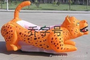 七彩灯充气西游记电瓶车 4