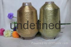 Gold/silver Mx type metallic yarn for weaving