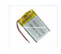 3.7V 180mAh Lithium Polymer Battery 402030