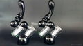 2015 Christmas Gift Black Bubblers 14mm