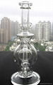 ball-2015 new high quality 10" ball rig glass bongs joint size 14.4mm 3