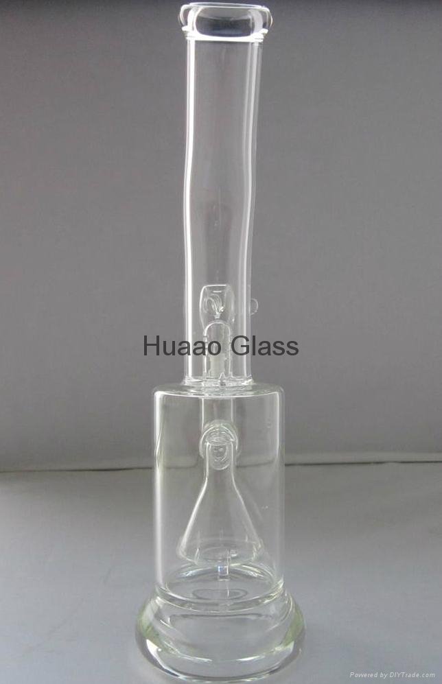 2015 New 29.5cm glass bongs Cone perc glass smoking bongs joint size 18.8mm 4